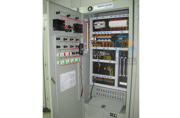 小型冷库装置电气控制系统检修实训装置,冷库机组电气控制排故实验柜