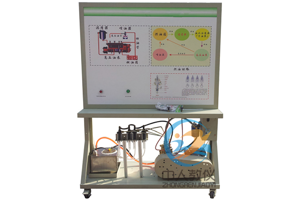 拖拉机柴油机燃料系统实训台,柴油机燃料系统,农机燃料系统实验装置