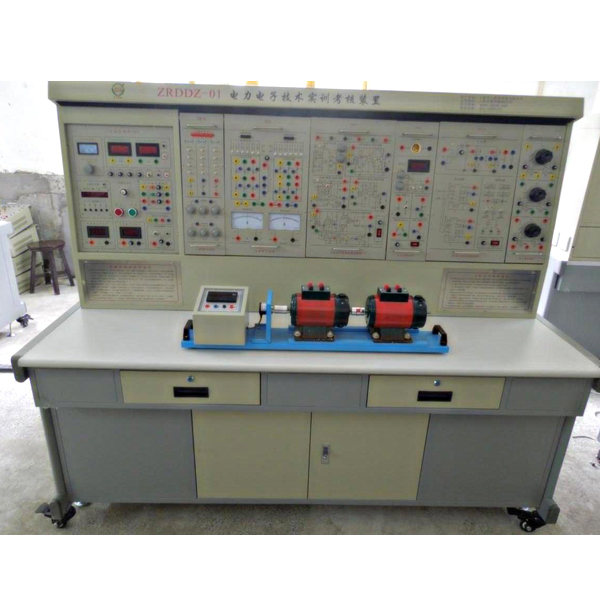 现代电力电子实验台,气动与PLC控制实训台