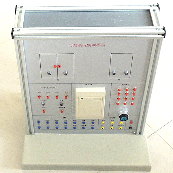 门禁安防PLC控制模型实验台,柜式机械设计示教实验台