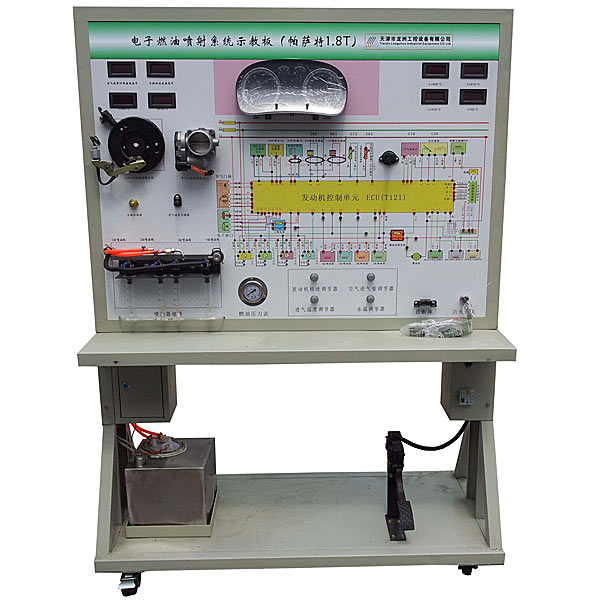 电子燃油喷射系统实训装置,PLC综合实验台
