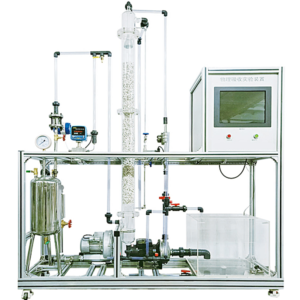 填料吸收实验装置,填料吸收塔实训台