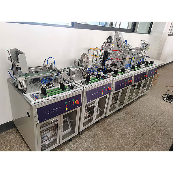 机电一体化综合教学工作实验台(图1) 机电一体化综合教学作业实验台,电动车限限限制动作作作能量回馈实验台