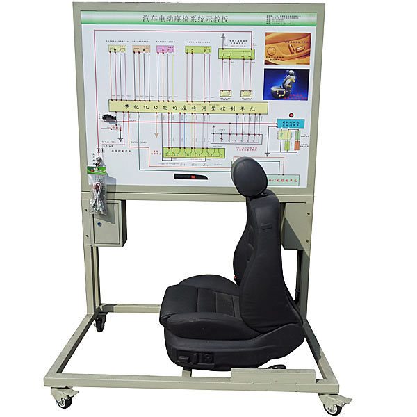 电动加热座椅实训装置,机械系统集成及参数可视化分析实训台