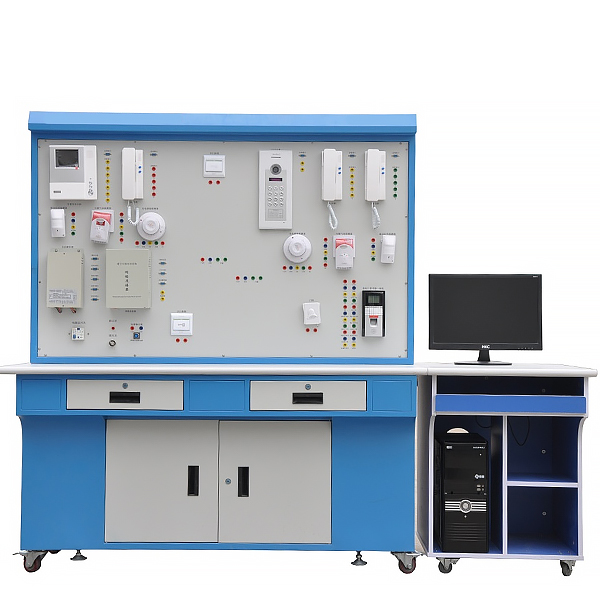 对讲及门禁系统实训装置,可视门禁对讲实验台
