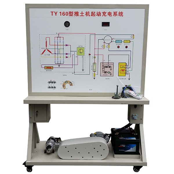 中人ZRGC-04推土机启动与充电系统实训台