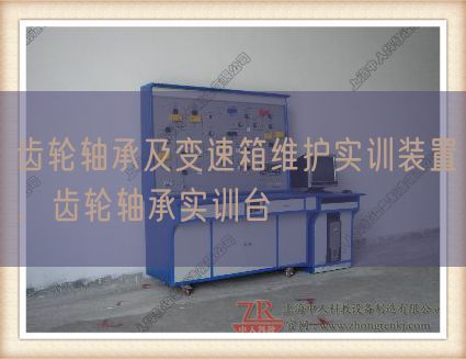 齿轮轴承及变速箱维护实训装置，齿轮轴承实训台(图1)