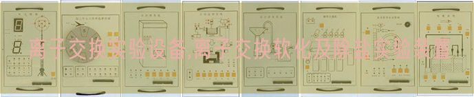 离子交换实验设备,离子交换软化及除盐实验装置(图1)