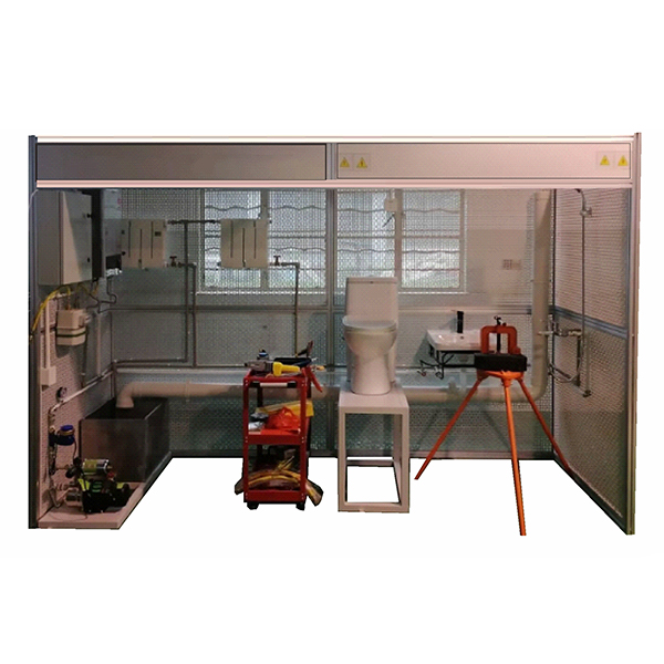 建筑水暖工安装技能实训装置,水暖工安装技能实训平台
