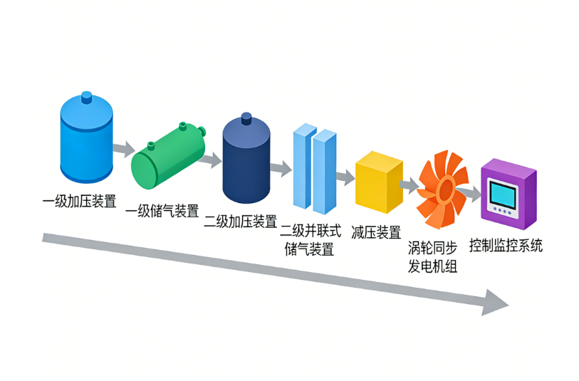 压缩空气储能创新实训平台,压缩空气储能实训系统