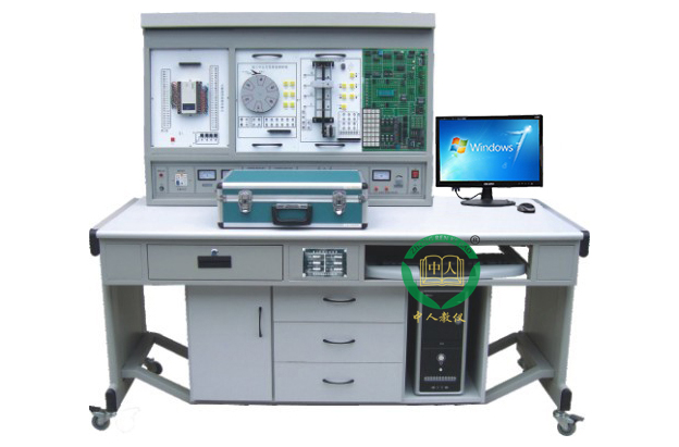 PLC与单片机与自动控制原理综合实验装置,plc实训台